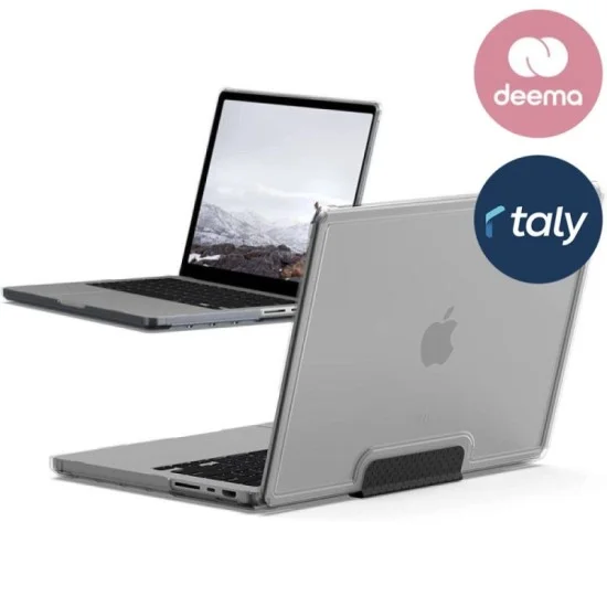Protective Cover Macbook Pro 14" (M1 Pro/M1 Max) Lucent Case Uag - Ice/Black